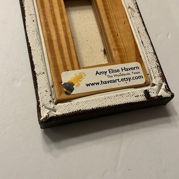 Beautiful Painting of an Angel signed by artist original artwork - Picture 4 of 11